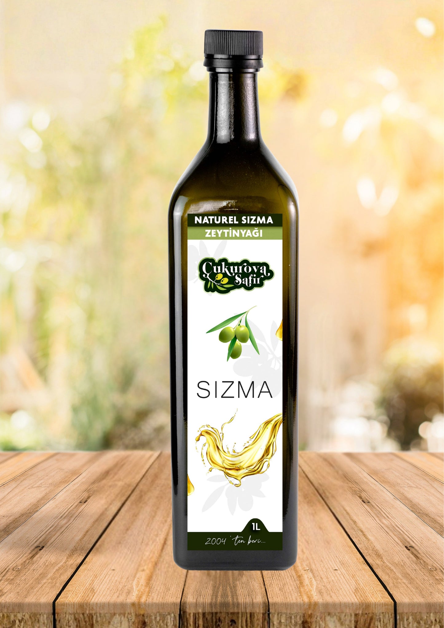 Çukurova Safir 1 Lt Naturel Sızma Zeytinyağı