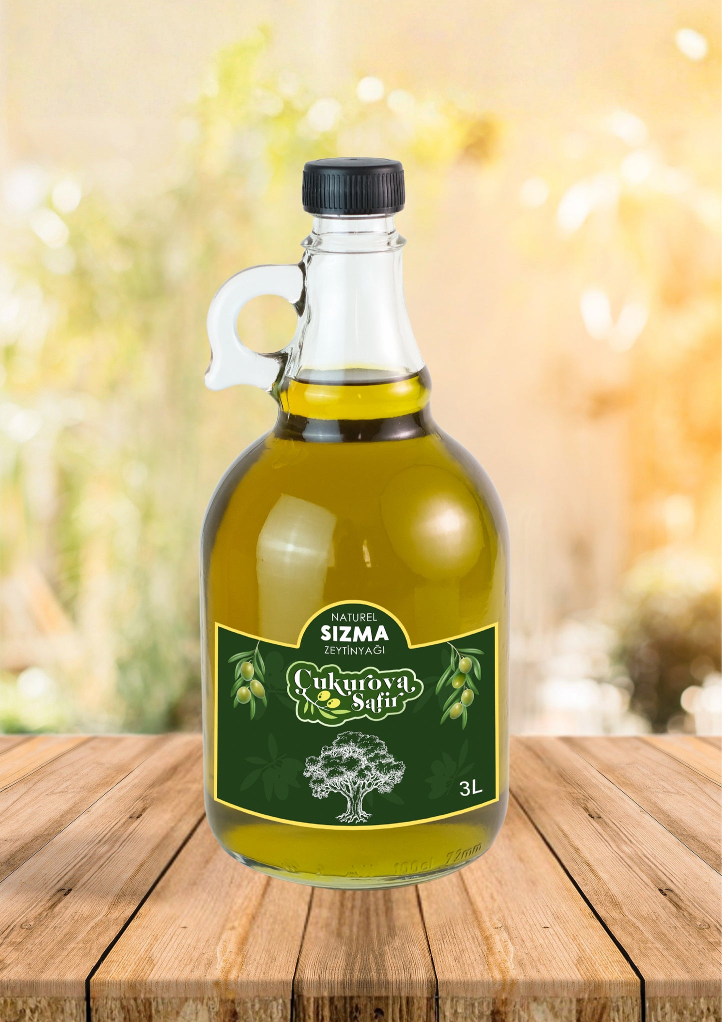 Çukurova Safir 3 Lt Naturel Sızma Zeytin Yağı