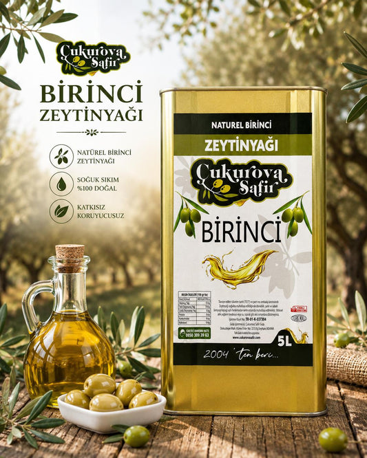 Çukurova Safşr 5L Birinci Zeytinyağı