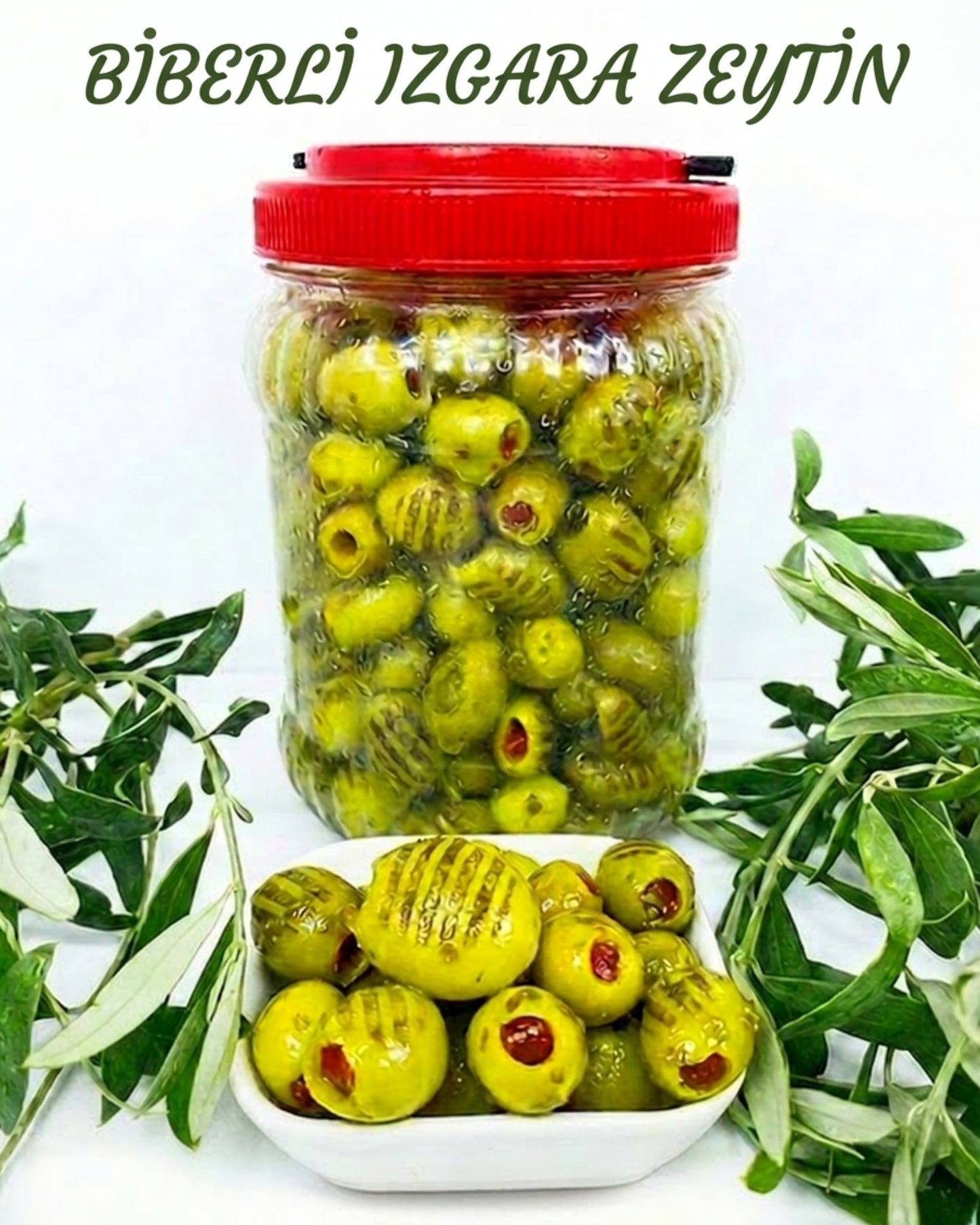 Gurme Biberli Izgara Zeytin