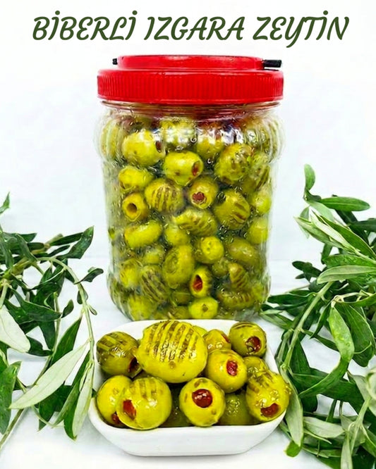 Gurme Biberli Izgara Zeytin