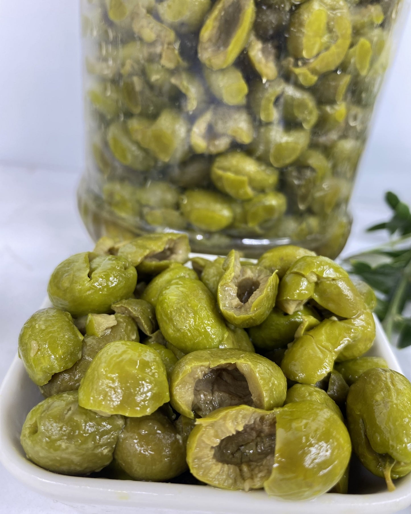 Çukurova Safir Gurme Çekirdeksiz Yeşil Zeytin