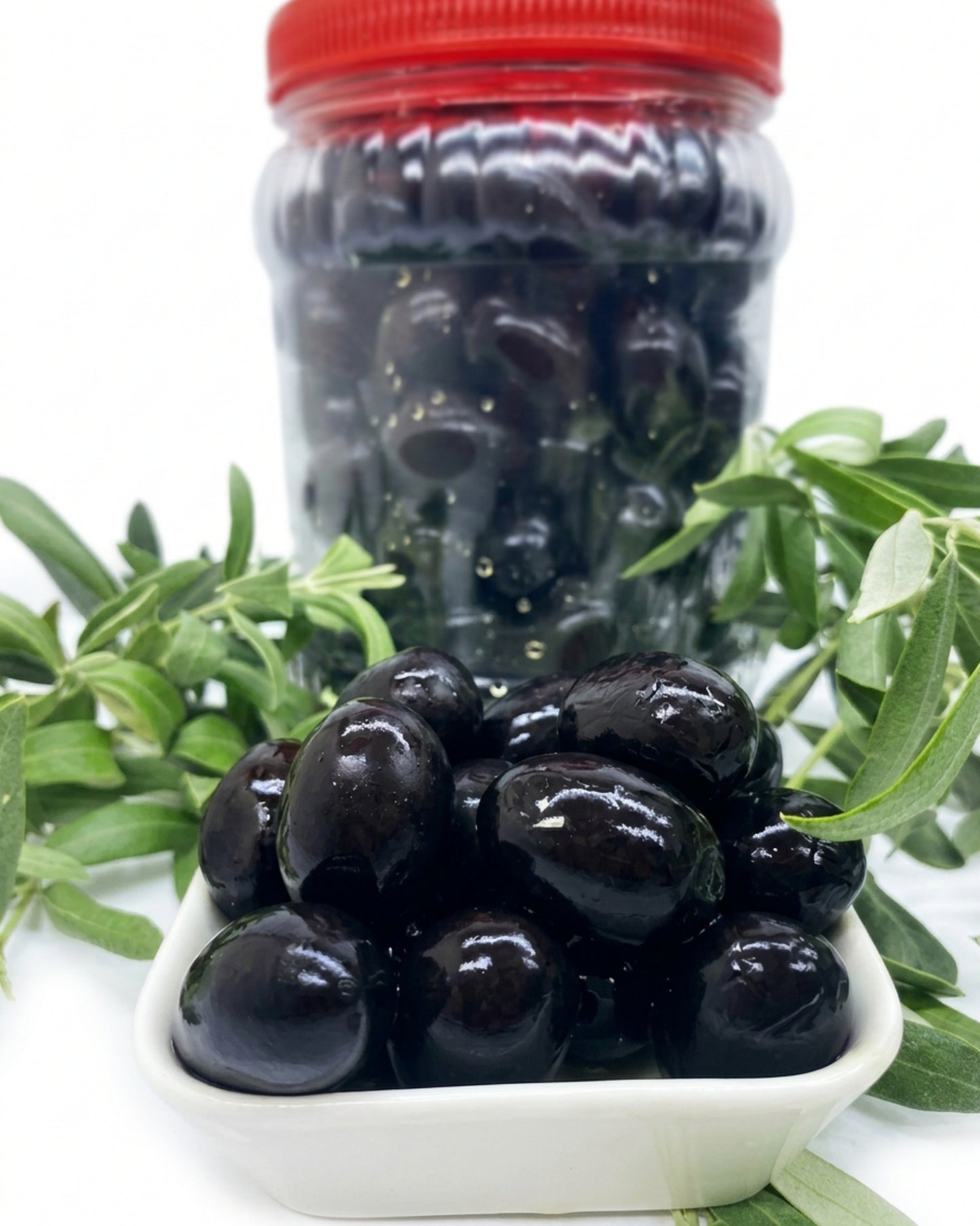 Çekirdekli Jumbo Kalamata Siyah Zeytin