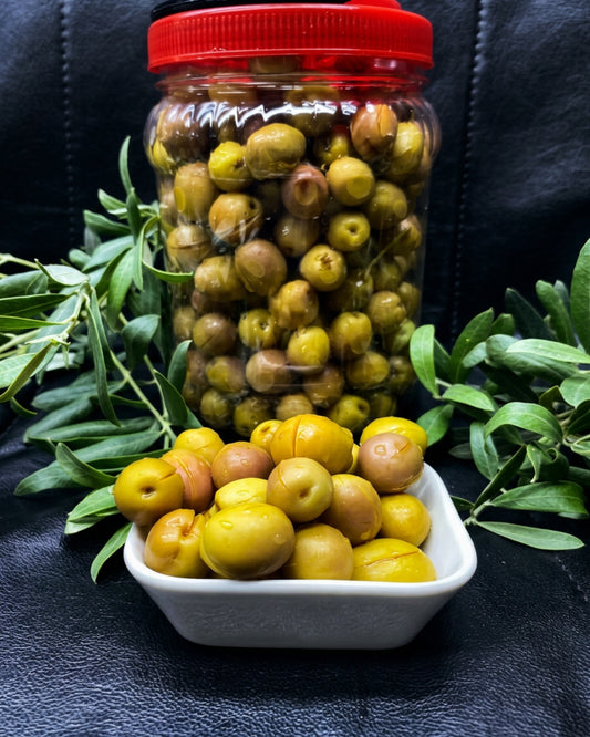 Gurme Doğal Edremit Çizik Yeşil Zeytin
