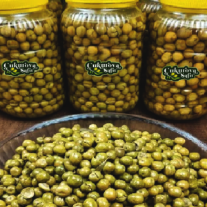 3,5 Kg. (Premium) HALHALİ SALAMURA YEŞİL ZEYTİN [EL YAPIMI]